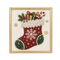 SparkleCraft Christmas Stocking diamond painting kit