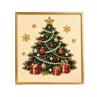 SparkleCraft Christmas Tree diamond painting kit